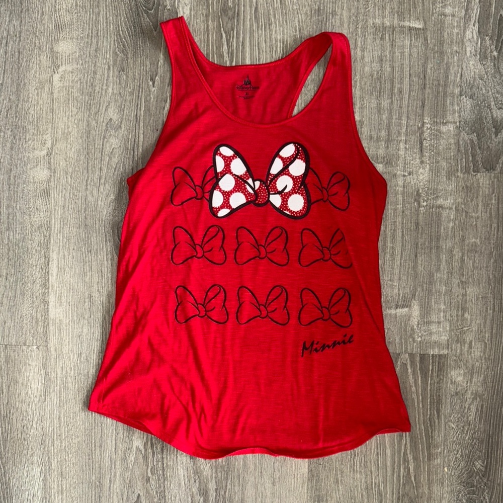 Red Minnie Mouse Tank Top Disney World